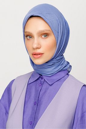 روسری آبی پنبه ای Mooncorn - کد 774576871