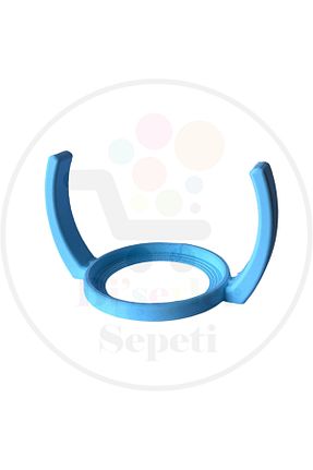 اجسام تزئینی و بیبلو آبی پلاستیک Bi