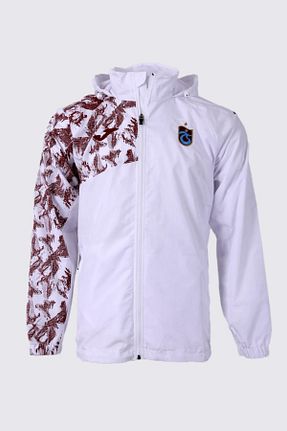 بادگیر و بارانی سفید زنانه ضد آب Trabzonspor - کد 773854150