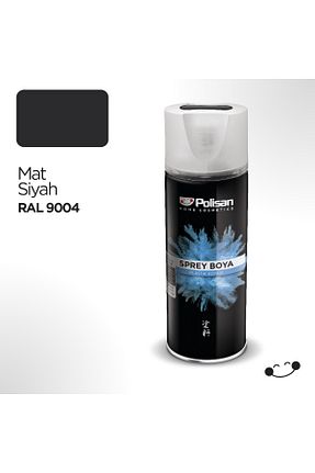 رنگ اسپری مشکی Polisan - کد 411914801