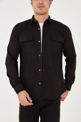 پیراهن مشکی زنانه رگولار ENZİM JEANS - کد 773971565
