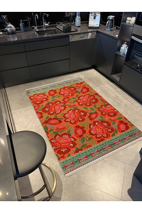 فرش رنگی قابل شستشو Rugs Modern Halı - کد 774088673