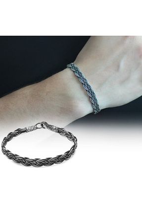 دستبند نقره مردانه 925 عیار Nipora - کد 327318844