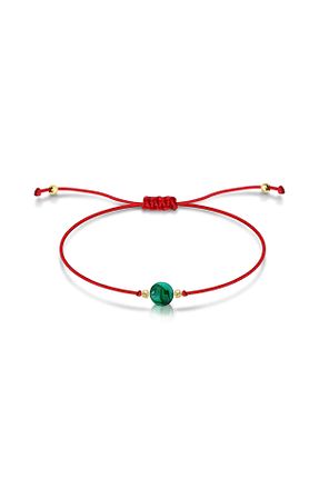 دستبند نقره قرمز زنانه 925 عیار alberaccessories - کد 774232135