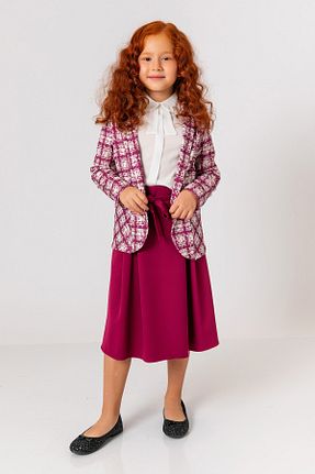 کت بنفش بچه گانه رگولار incity - کد 774578139