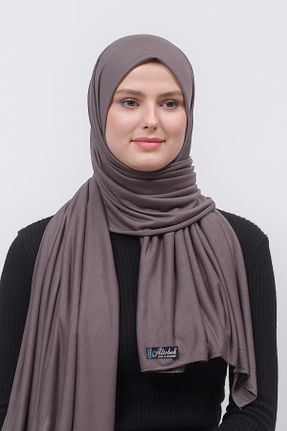 شال قهوه ای زنانه ویسکون Altobeh - کد 344161440