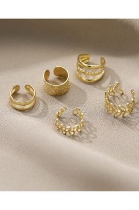 گوشواره غضروفی جواهرات طلائی زنانه پوشش زاماک کد 774474165