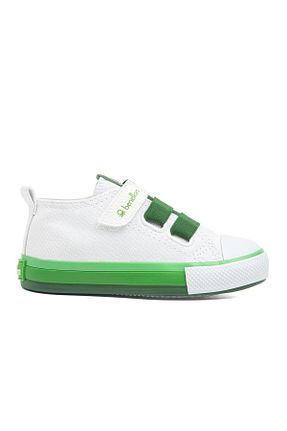 کفش پیاده روی سفید بچه گانه پارچه ای United Colors of Benetton - کد 774629486