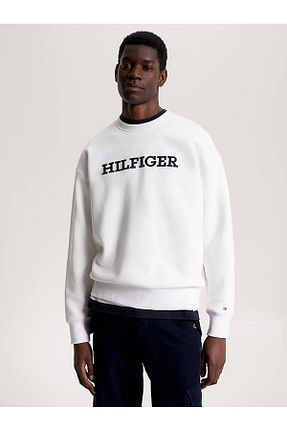 سوئیشرت طلائی مردانه ساده Tommy Hilfiger - کد 774700190