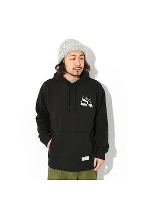 سوئیشرت اسپرت مشکی مردانه رگولار Puma - کد 774849800