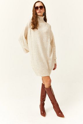 لباس طوسی زنانه بافتنی Olalook - کد 774669114