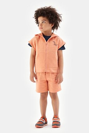 سوئیشرت صورتی بچه گانه ساده Nebbati - کد 671014199