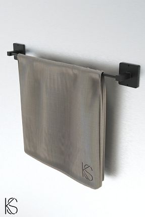 نظم دهنده حمام مشکی فلزی KILINÇ STORE - کد 773799260