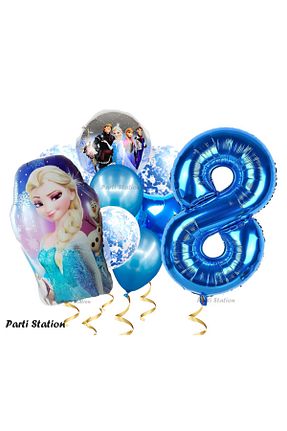 بادکنک آبی Parti Station - کد 773983786
