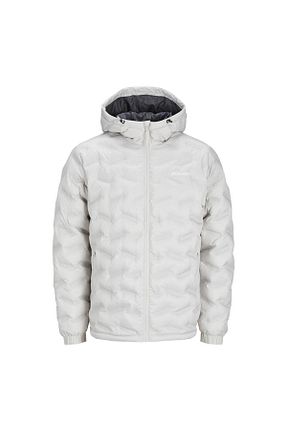 کاپشن سفید مردانه رگولار Jack & Jones - کد 774237194
