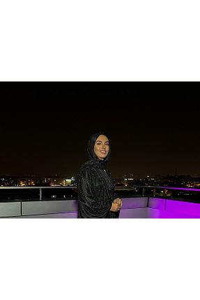 شال مشکی زنانه Gülşah Evecen - کد 774037781