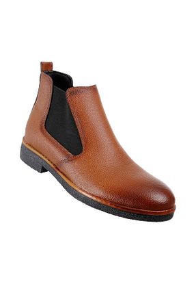 بوت / نیم بوت قهوه ای زنانه چرم مصنوعی G GÜR MODA - کد 385205527
