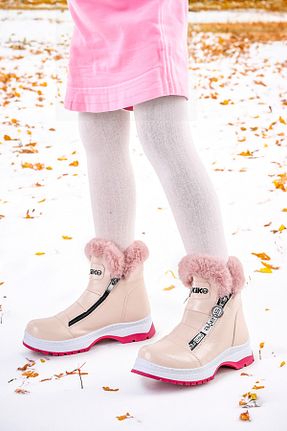 بوت / نیم بوت صورتی بچه گانه چرم مصنوعی Kiko Kids - کد 774627386