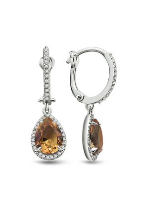 گوشواره الماس سفید 0,01 - 0,20 Ariş - کد 774606486