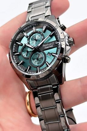 ساعت مچی طوسی مردانه 46-50 میلی متر Ferrucci - کد 774623907