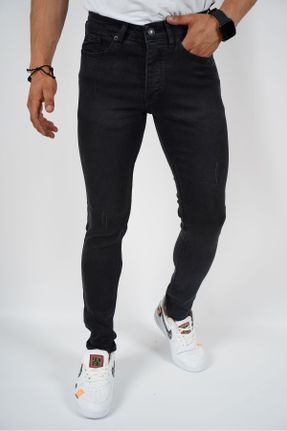 شلوار جین مشکی مردانه پاچه رگولار جین پوشاک ورزشی استاندارد کد 775567984