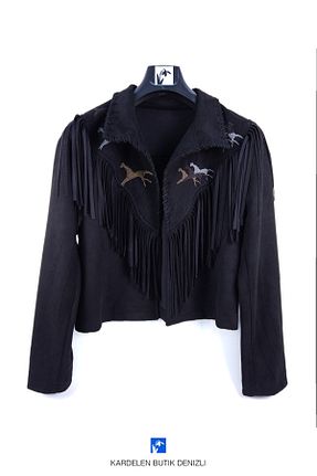 کت مشکی زنانه رگولار Kardelen Butik Denizli - کد 775001270