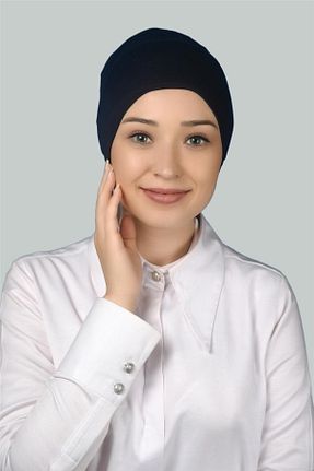 کلاه شنای حجاب سرمه ای زنانه Altobeh - کد 155115471