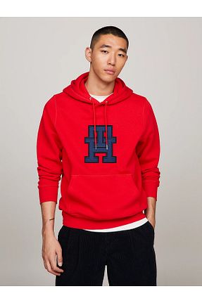 سوئیشرت قرمز مردانه چاپی Tommy Hilfiger - کد 775047392