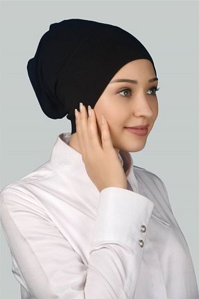 کلاه شنای حجاب مشکی زنانه Altobeh - کد 148722560