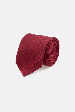 کراوات قرمز مردانه پلی استر کد 754632506
