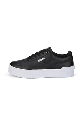 کفش اسنیکر مشکی زنانه بند دار Puma - کد 775438349