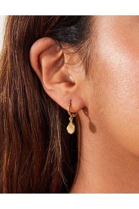 گوشواره جواهر طلائی روکش طلا Accessorize - کد 751698256