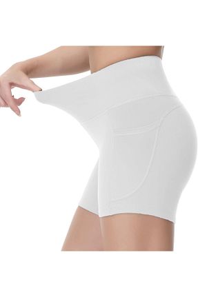 ساق شلواری اسپرت سفید زنانه بافتنی Ghassy Co - کد 775718716