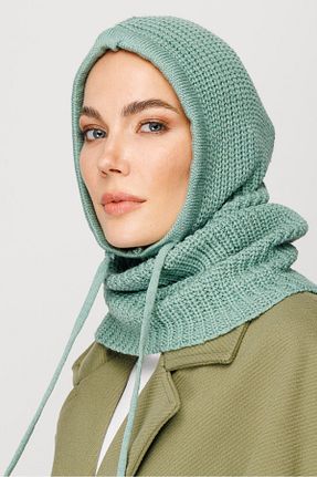 کلاه پشمی سبز زنانه پنبه ای Mooncorn - کد 637506232