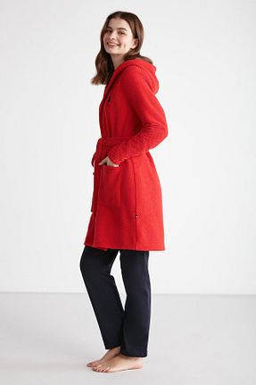 ربدوشام قرمز زنانه پلی استر U.S. Polo Assn. - کد 751648576