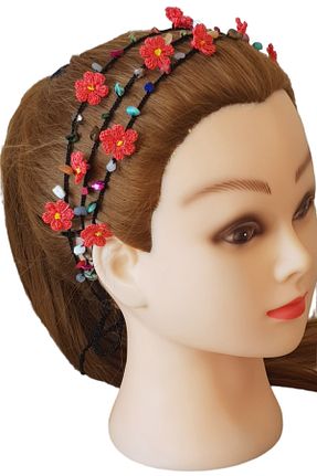 کش سر صورتی زنانه پنبه ای AYVALIK DENİZ YILDIZI OTANTİK TAKI - کد 299476994