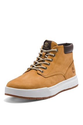 کفش اسنیکر قهوه ای مردانه بند دار Timberland - کد 776028746