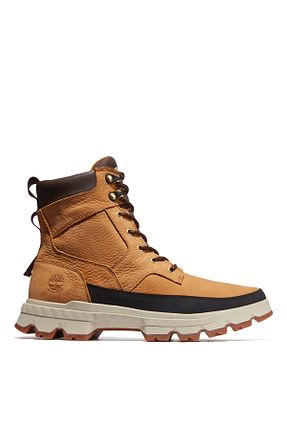 بوت / نیم بوت قهوه ای مردانه پاشنه تخت Timberland - کد 776005842
