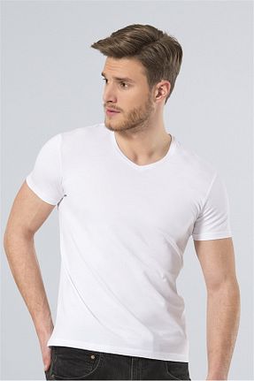 تیشرت سفید مردانه رگولار Wtshirt - کد 165776824