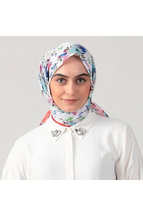 روسری صورتی پنبه ای ipekistanbul - کد 775007535