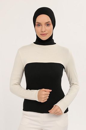 بلوز بژ زنانه ساده Altobeh - کد 752013052