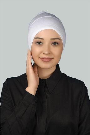 کلاه شنای حجاب سفید زنانه Altobeh - کد 148865996