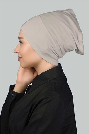 کلاه شنای حجاب بژ زنانه Altobeh - کد 209976943