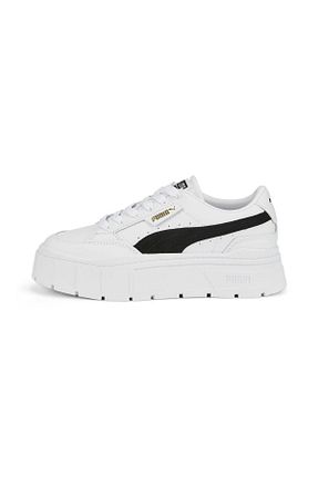 کفش اسنیکر سفید زنانه بند دار Puma - کد 775438428