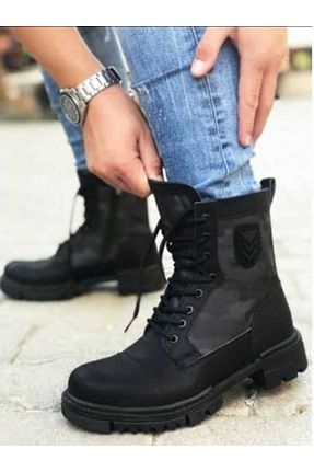 بوت / نیم بوت مشکی زنانه چرم مصنوعی Wickers - کد 775445865
