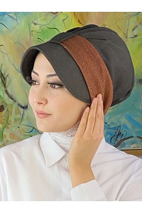 کلاه خاکی زنانه BUTİKAMBAR - کد 775223304