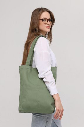 کیف دوشی سبز زنانه Çınar Bez Çanta - کد 733967825