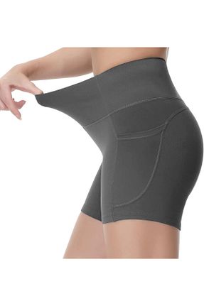 ساق شلواری اسپرت طوسی زنانه بافتنی Ghassy Co - کد 775718874