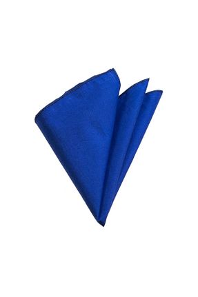 دستمال جیبی آبی مردانه پارچه ای Exve Exclusive - کد 37250587