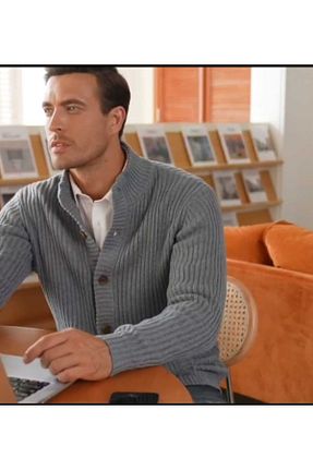 رویه طوسی مردانه %100 پنبه youknitwear you - کد 775738919